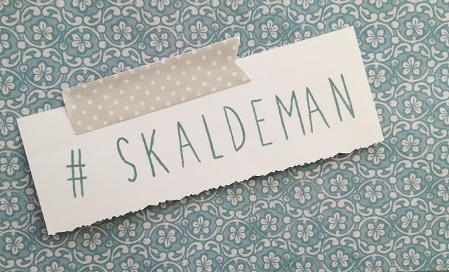 Eine Notiz mit dem Namen Skaldeman