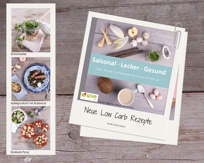 Blick ins Buch: LCHF pur: Saisonal. Lecker. Gesund - ueber 70 Low Carb-Rezepte für Januar & Februar