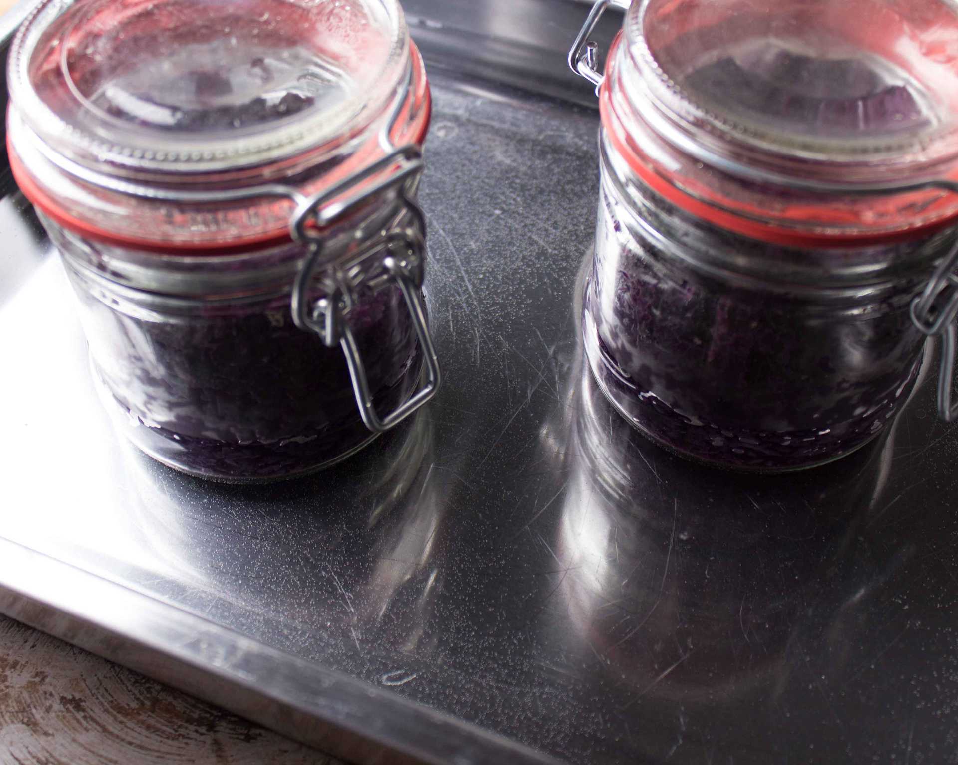 LCHF Rotkohl einkochen