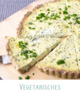 Schmandkuchen für die Kategorie vegetarische Low Carb-Rezepte